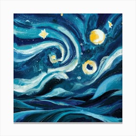 Starry Night 1 Canvas Print