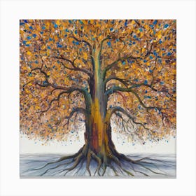 Rainbow Soul Tree (2) Canvas Print