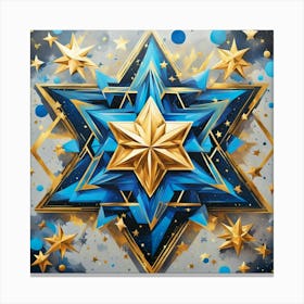 Star Of David 1 Canvas Print