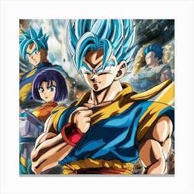 Dragon Ball Super 41 Canvas Print