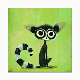 Lemur 2 Canvas Print