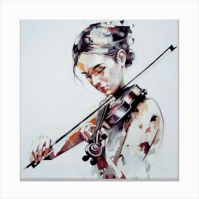 Violinist Canvas Print