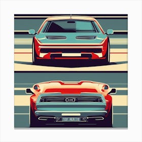 Audi A6 1 Canvas Print