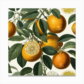 Default Vintage Redout 1 Citrus Bigaradia Art 0 Canvas Print