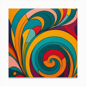 Swirls Canvas Print