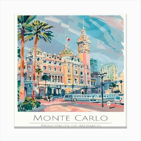 Monte Carlo 2 Canvas Print