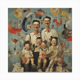 Family Portrait Canvas Print