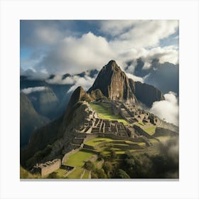 Machu Picchu Canvas Print