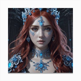 Ice Queen Canvas Print