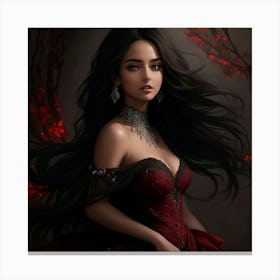 Tale of the Scarlet Woman Canvas Print