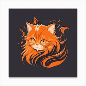 Orange Cat 2 Canvas Print