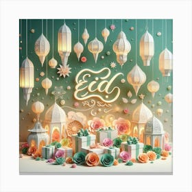 Eid Ul Fitr 5 Canvas Print