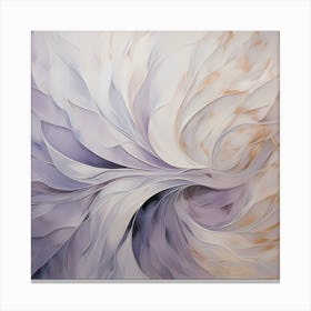 Hues of Harmony: Grey Elegance Canvas Print