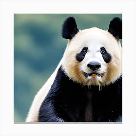 Panda Bear myluckycharm Canvas Print