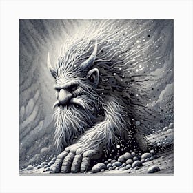 Troll Canvas Print