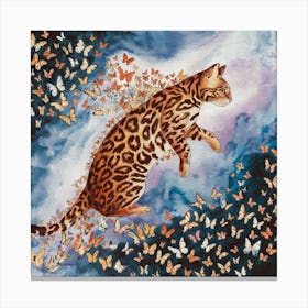 Bengal Cat Canvas Print