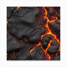Lava Flow Canvas Print