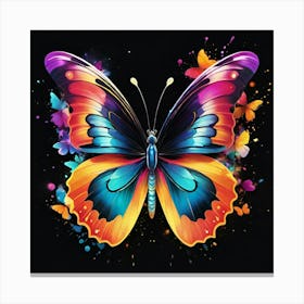 Butterfly Painting 169 Canvas Print