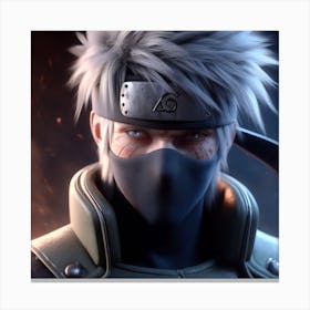 Kakashi Sensei 5 Canvas Print