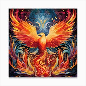 Phoenix 4 Canvas Print
