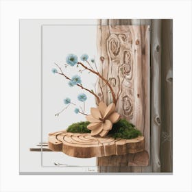 Flora And Fauna Canvas Print