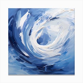 Azure Whispers 1 Canvas Print