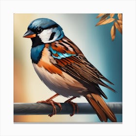 Sparrow Canvas Print