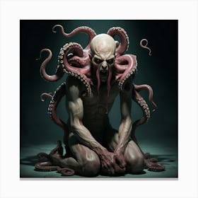 Tentacle Monstrosity  5 Canvas Print