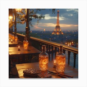 Evening In Paris Canvas Print