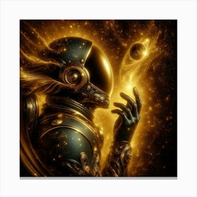 Space Man Canvas Print