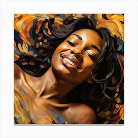 Beautiful Woman Canvas Print