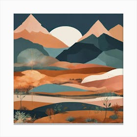 Landscape Painting 8 Canvas Print