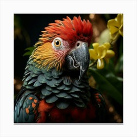 Colorful Parrot 1 Canvas Print