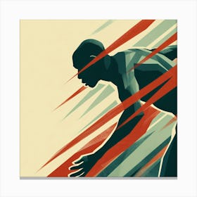 Olympic Athlete 7 Canvas Print