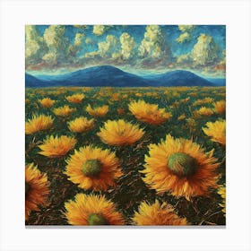 Sunflowers 10 Canvas Print