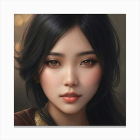 Enchanting Gaze Canvas Print