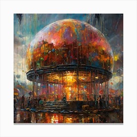 Carousel Canvas Print