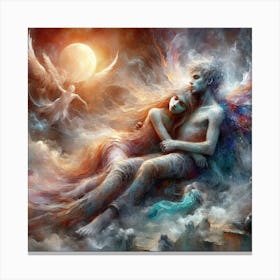 Lovers 4 Canvas Print
