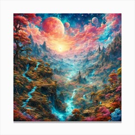 Fantasy Landscape 3 Canvas Print