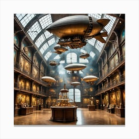 Paris Museum Of Modern Art Canvas Print