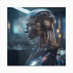 Cyborg 51 Canvas Print