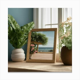 View Of The Ocean 1 Canvas Print