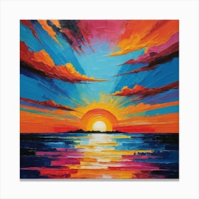 Sunset 1 Canvas Print