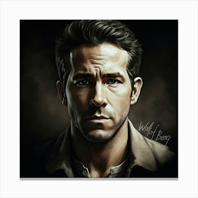 Ryan Reynolds Canvas Print