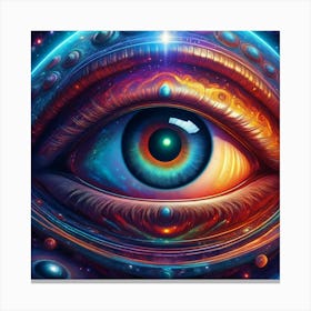 Eye Of The Universe Canvas Print