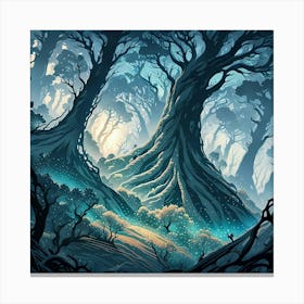 Magical Forest Canvas Print