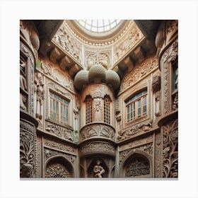 Palace In Pakistan20 Canvas Print