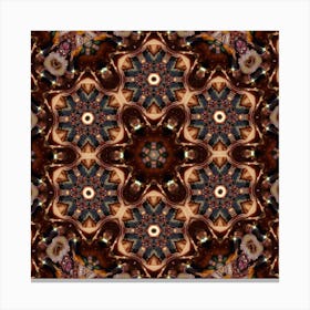 Psychedelic Mandala 80 Canvas Print