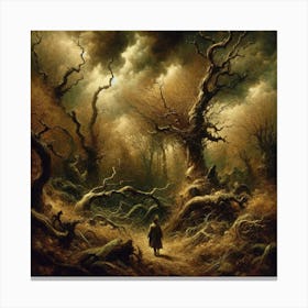 'The Forest' Art Print Canvas Print