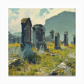 Graveyard 1 Canvas Print